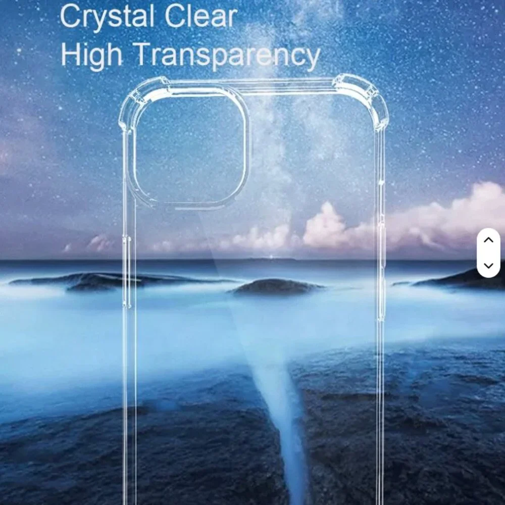 Ultra-Clear iPhone Case – Flexible TPU, Lightweight Protection